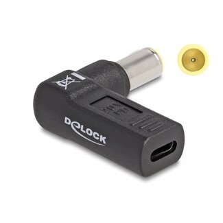 DeLOCK USB-C auf IBM & Lenovo Notebook Ladeadapter | 7,9 x 5,5mm (mit Stift)