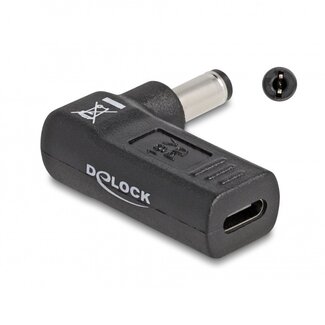 DeLOCK USB-C auf Notebook Ladeadapter | 5,5 x 2,1mm
