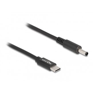 DeLOCK USB-C auf Dell Notebook Ladekabel | 4,5 x 2,8mm (mit Pin) | 1,5 m