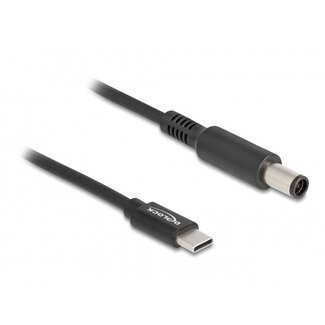 DeLOCK USB-C auf Dell Notebook Ladekabel | 7,4 x 5,0mm (mit Pin) | 1,5 Meter