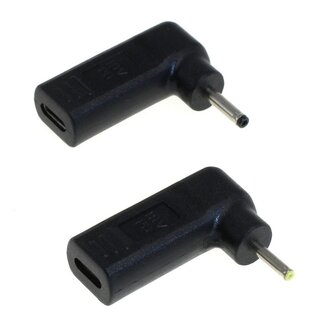 OTB USB-C Ladeadapter Set für ASUS & Samsung Notebooks | 2,5x0,7mm + 3,0x0,8mm