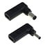 USB-C auf Dell Notebook Ladeadapter Set | 4,5 x 2,8mm (mit Pin) + 7,4 x 5,0mm (mit Pin)