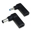 USB-C Ladeadapter für HP & Compaq Notebooks | 4,5x2,8mm & 7,4x5,0mm mit Pin