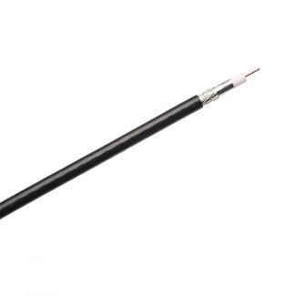 Belden Belden H125 PE Außen-Coaxkabel Rolle | Schwarz | 1 Meter