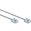 UFTP CAT6a Slimline Netzwerkkabel | LSZH | Grau | 1 Meter