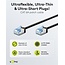 UFTP CAT6a Slimline Netzwerkkabel | LSZH | Schwarz | 15 Meter