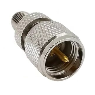 Universal Mini UHF (m) - SMA (w) Adapter | 50 Ohm