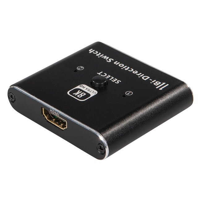 HDMI Umschalter | bidirektional (2 zu 1 / 1 zu 2) | HDMI 2.1 (8K 60Hz + HDR)