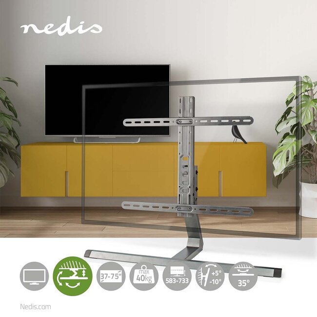 Nedis Premium Tischhalterung für Bildschirme bis 75 Zoll | Full Motion