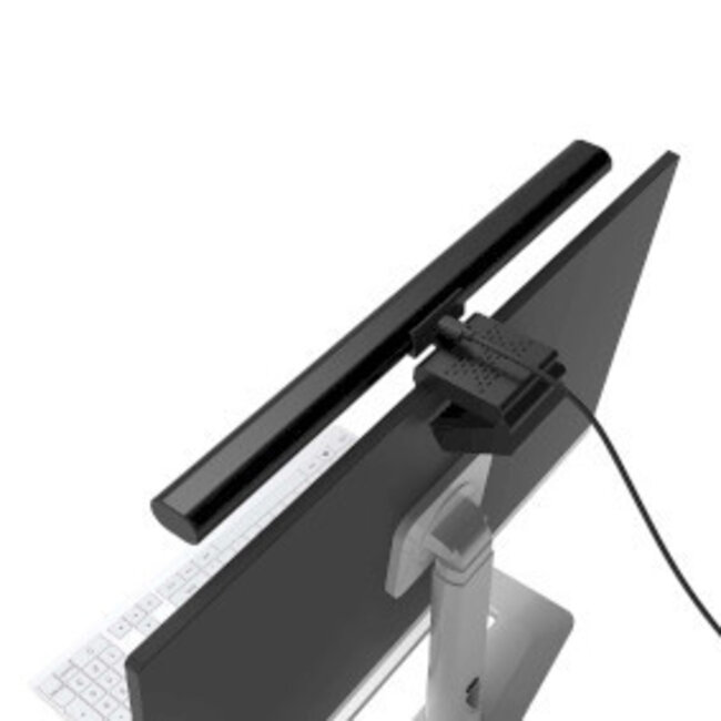 Monitor-Lichtleiste | 40 cm | Dimmbar | LED | Touch-Steuerung | ABS/Aluminium