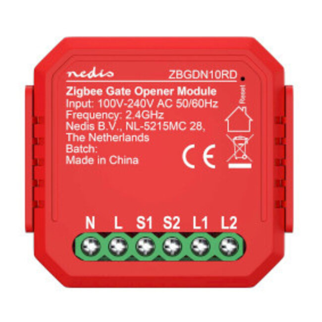 SmartLife Schalter | Zigbee 3.0 | 2,5 W | Klemmenanschluss | App für Android™ / iOS