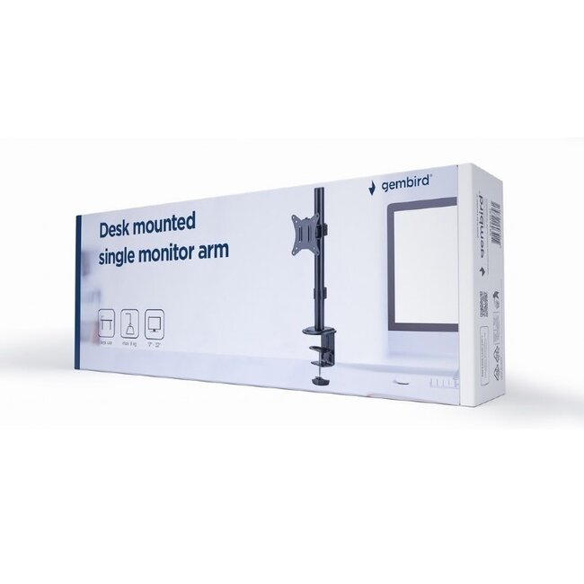 Gembird Monitorhalterung für 1 Bildschirm bis 32 Zoll | Full Motion | 1 Drehpunkt