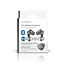 Nedis Premium Bluetooth In-Ear Kopfhörer mit Mikrofon | ANC | Ladeetui | Schwarz