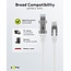 Goobay USB-A auf RJ45 LAN Kabel | USB 3.0 | CAT6 | Weiß | 1,5 m