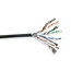 Nedis SFTP CAT7 Outdoor Netzwerkkabel | Massivleiter | AWG24 | Schwarz | 100 Meter