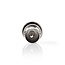 Nedis Koax IEC (m) Schraubverbinder Set | Gerade | Metall