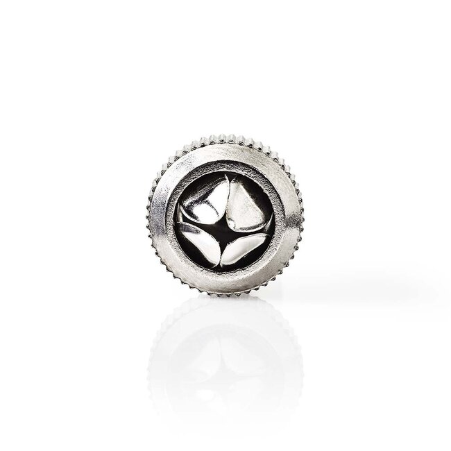 Nedis Koax IEC (m) Schraubverbinder Set | Gerade | Metall