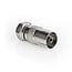 Nedis F-Stecker auf IEC-Buchse Koaxialadapter