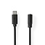 Nedis USB-C auf 3,5mm Klinke Audio Adapterkabel | aktiv | schwarz | 1 m