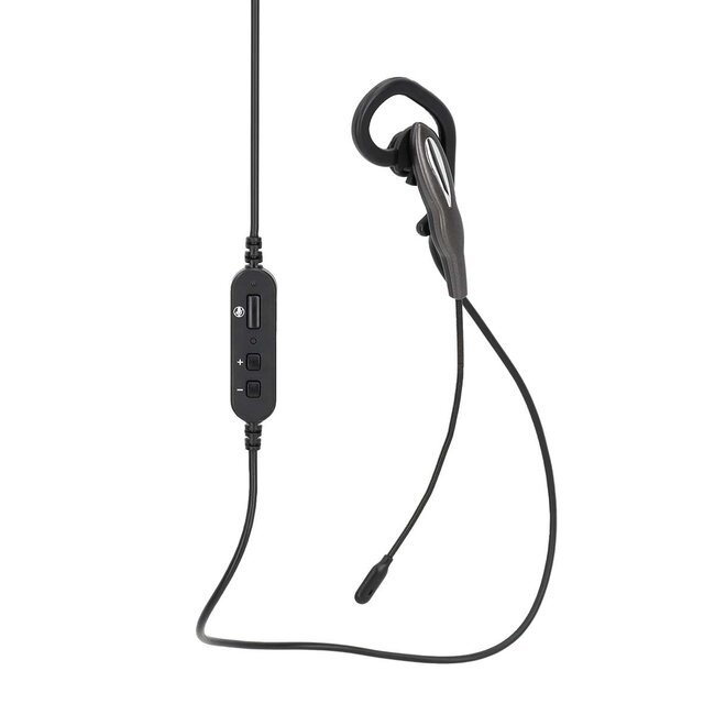 Nedis Mono In-Ear PC-Headset mit Ohrbügel | USB-C/USB-A | 1,8 m