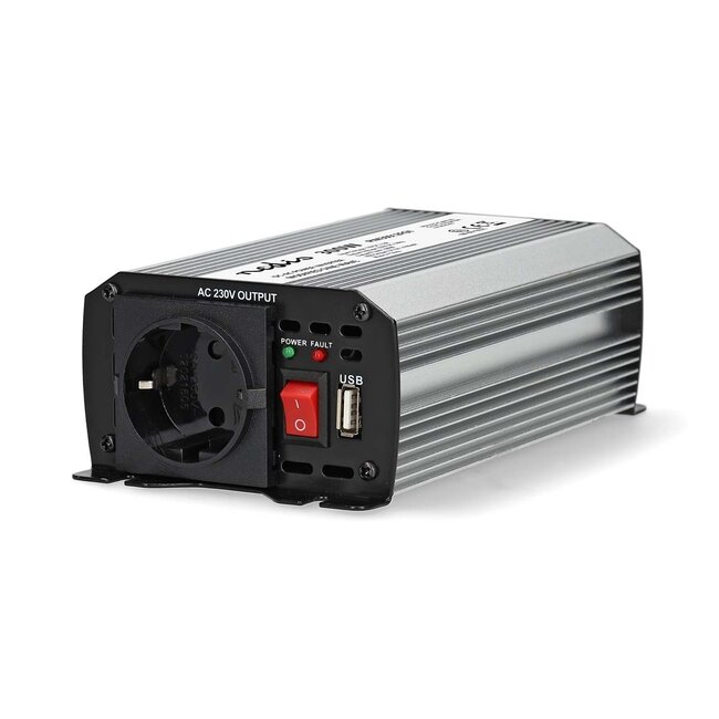 Nedis Wechselrichter 12V auf 230V + USB | 300W | modifizierte Sinuswelle