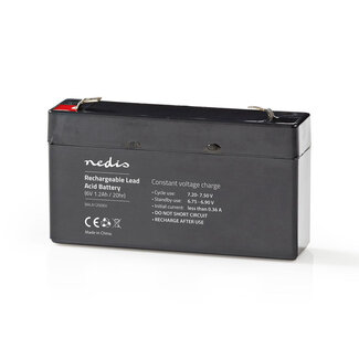 Nedis Nedis wiederaufladbare Bleiakku | 6V | 1200 mAh