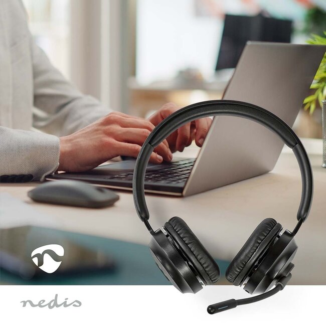 Nedis Komfortabler Stereo On-Ear PC-Kopfhörer | Bluetooth
