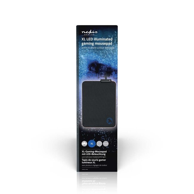Nedis Gaming Mauspad | LED | Groß