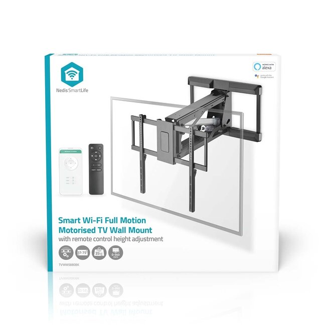 Nedis Motorisierte Wandhalterung für Bildschirme bis 75 Zoll