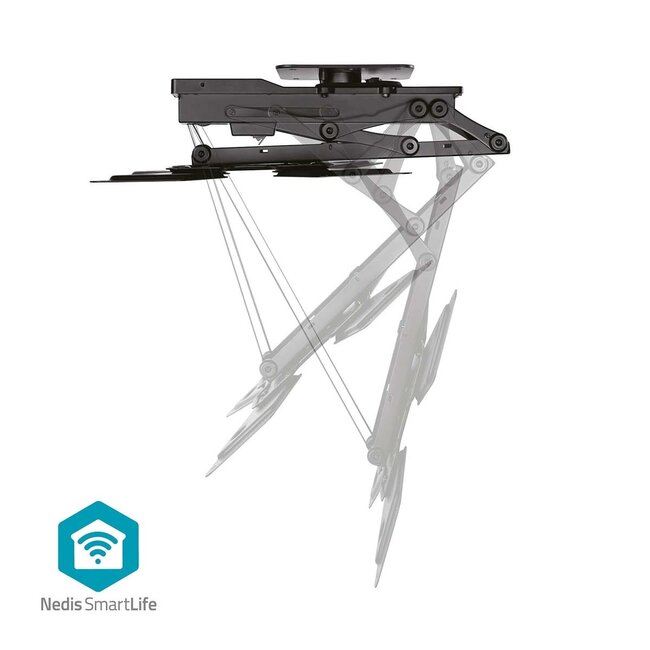 Nedis Deckenhalterung für Bildschirme bis 65 Zoll | klappbar | motorisiert