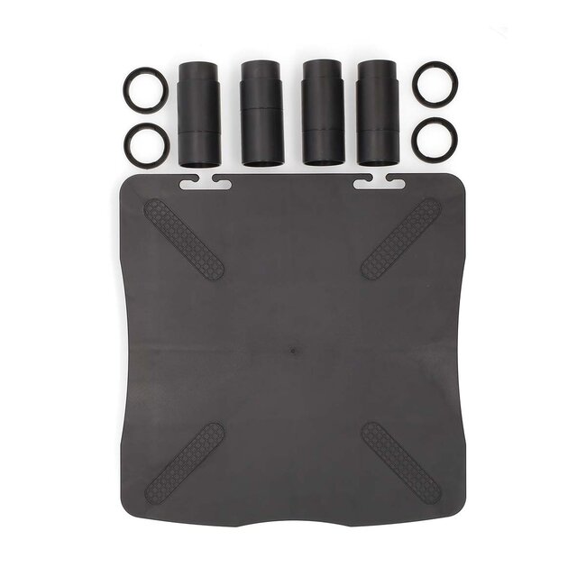 Nedis ergonomischer Monitorständer/Erhöhung | Schwarz