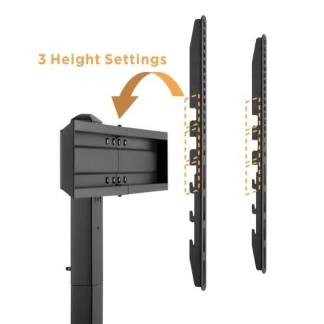 Cavus Tischständer für Bildschirme bis 60 Zoll | Drehbar