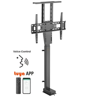 My Wall My Wall Hebebügel für Bildschirme bis 80 Zoll | motorisiert | App-, Sprach- und Fernbedienung