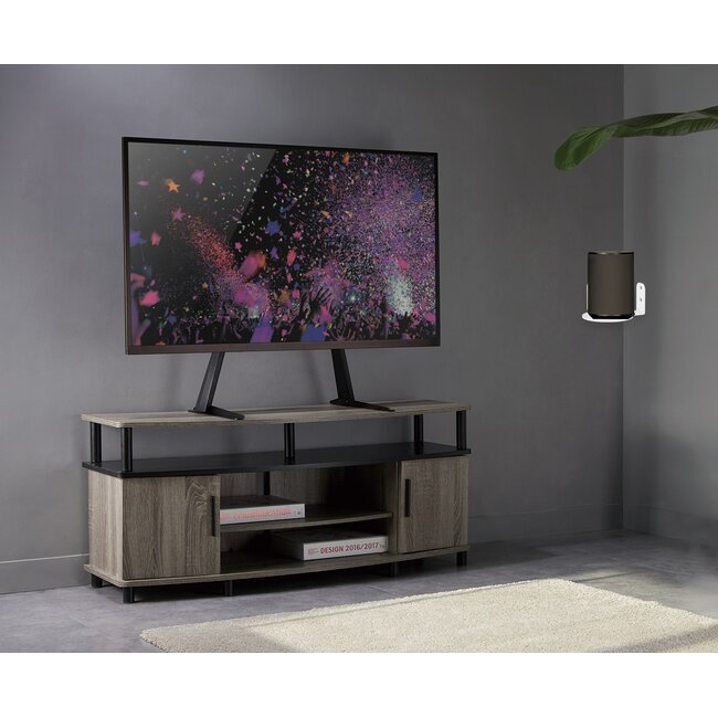 My Wall Wandhalterung Set für Sonos Era 100 | Eckmontage | Weiß