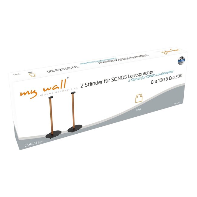 My Wall Extra Class Stativ-Set für Sonos Era 100 und Era 300 | fest