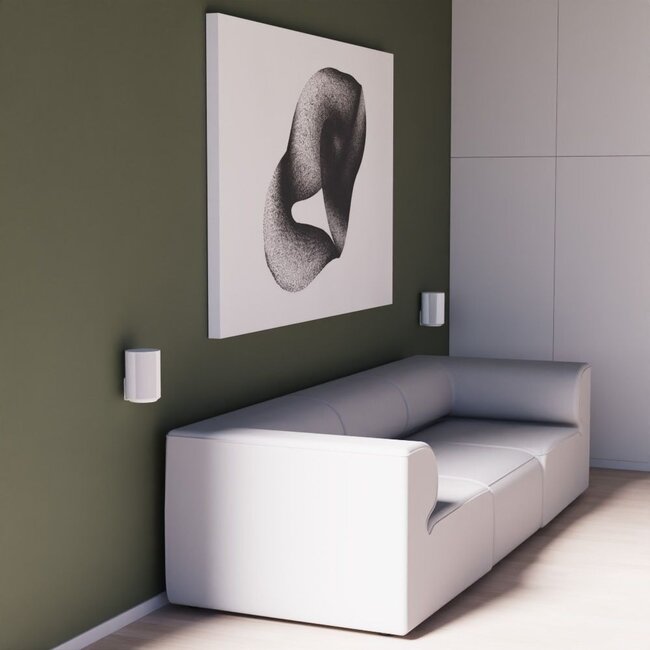 Cavus Ultra Slim Premium Wandhalterung für Sonos Era 100 | Weiß
