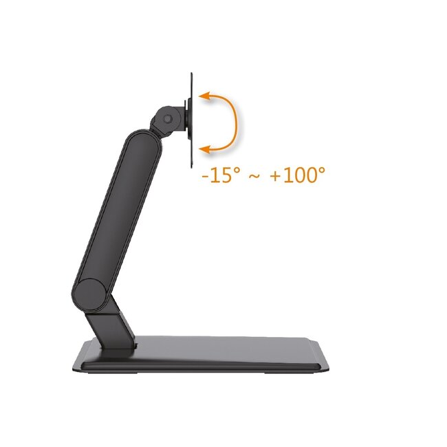 My Wall Monitorständer bis 32 Zoll | Interaktiv | Schwarz