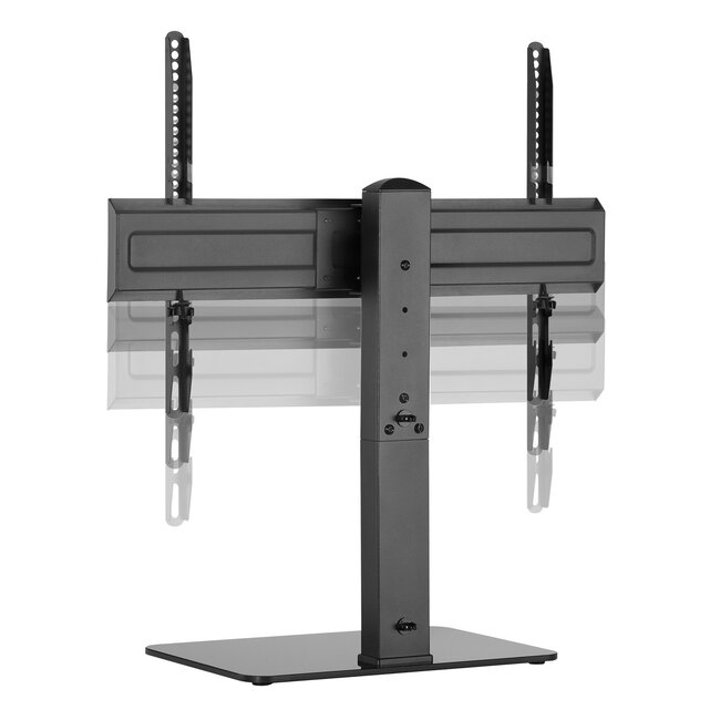 My Wall Tischständer für Bildschirme bis 70 Zoll | drehbar | höhenverstellbar (max. 50 cm) | schwarz