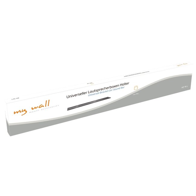 My Wall Soundbar Wandhalterung | Universal | Bis 15,4 cm Tiefe