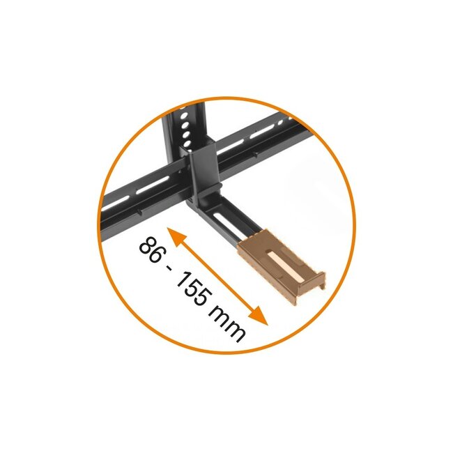 My Wall Soundbar Rahmen/Wandhalterung | Universal | 9-15,5 cm Tiefe