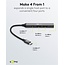 Goobay USB-Hub (USB-C) | 3x USB-A + 1x USB-C | USB 2.0/3.0 | Aluminium | 0,10 m