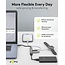 Goobay USB-Hub (USB-C) | 3x USB-A + 2x USB-C (1x PD 100W) | USB 2.0/3.0 | Aluminium | 0,10 m