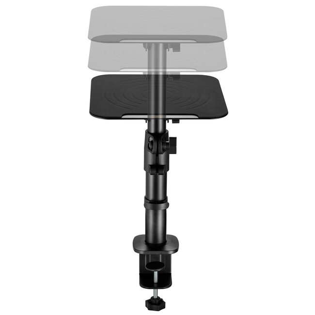 My Wall Lautsprecher-Schreibtischhalterung Set | bis 15 kg | 26 - 41 cm hoch | schwarz