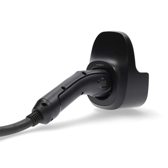 Nedis Wandhalter mit Kabelhalter für EV Typ 2 Ladekabel und Stecker