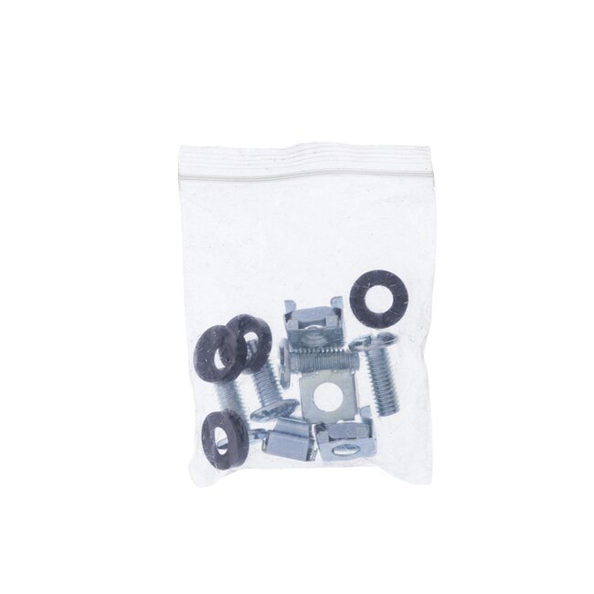 19 Zoll DIN-Schienenpaneel | 1U | Schwarz/Grau