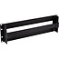 19 Zoll DIN-Schienenpaneel | 3U | Schwarz