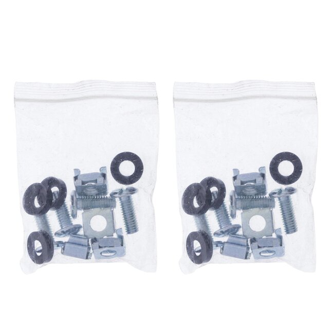 19 Zoll DIN-Schienenpaneel | 3U | Schwarz