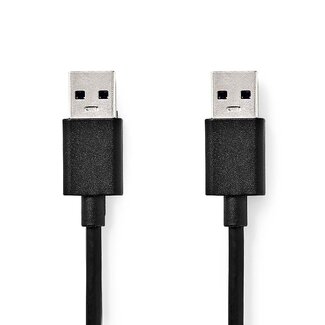 Nedis Nedis USB-A Kabel | USB 3.0 5 Gbps | bis 2A | Schwarz | 2 Meter