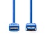 Nedis USB-A Verlängerungskabel | USB 3.0 5 Gbps | bis 2A | Blau | 2 Meter