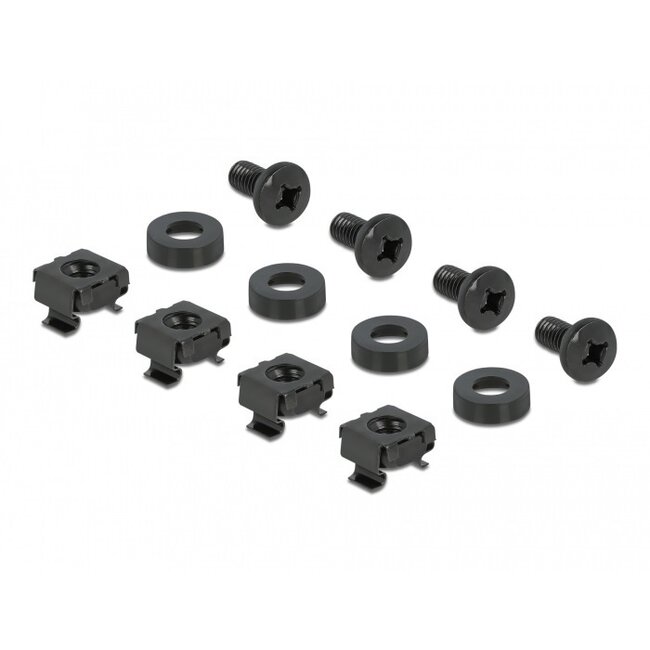 10 Zoll DIN-Schienenpaneel | 2U | Schwarz/Grau